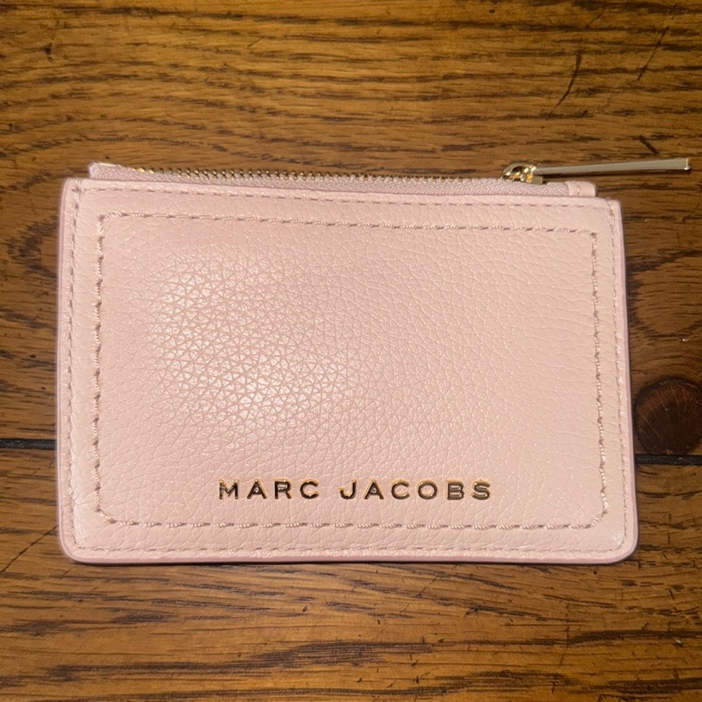 Marc Jacobs Pink Leather Wallet